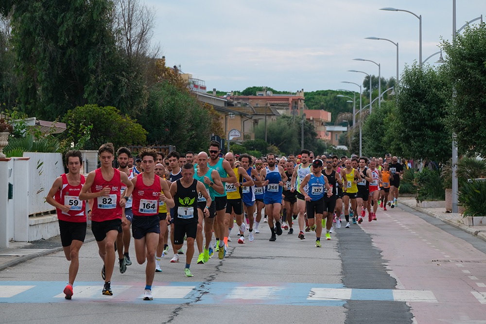 Tarquinia Lido, 10km del Mare-Nature Run da record, al via oltre trecento atleti 