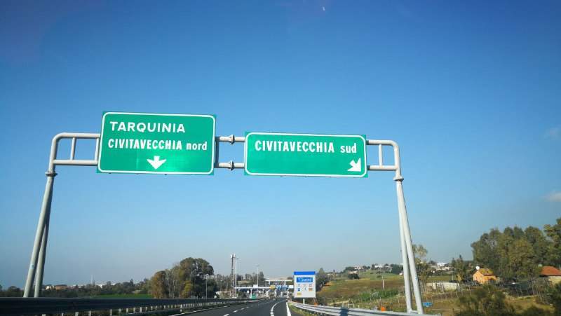 A12 Roma-Civitavecchia, per una notte chiusa l’uscita di Civitavecchia Sud per chi proviene da Roma