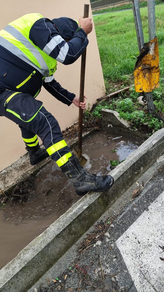 Maltempo, la Protezione Civile di Cerveteri operativa su tutto il territorio