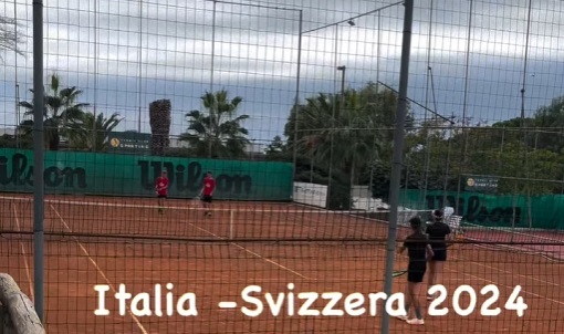 Santa Marinella, stage tennistico Italia Svizzera allo Sporting Club