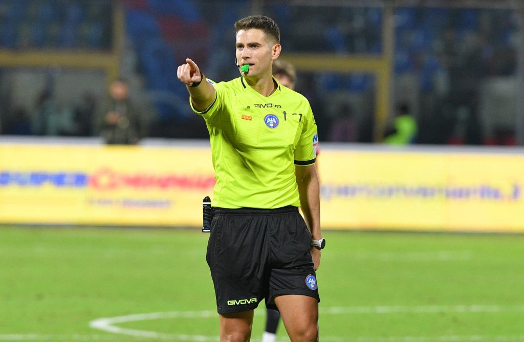 E' uno dei migliori arbitri in serie C: Andrea Ancora, fischietto di Ladispoli, ha arbitrato Catania - Trapani