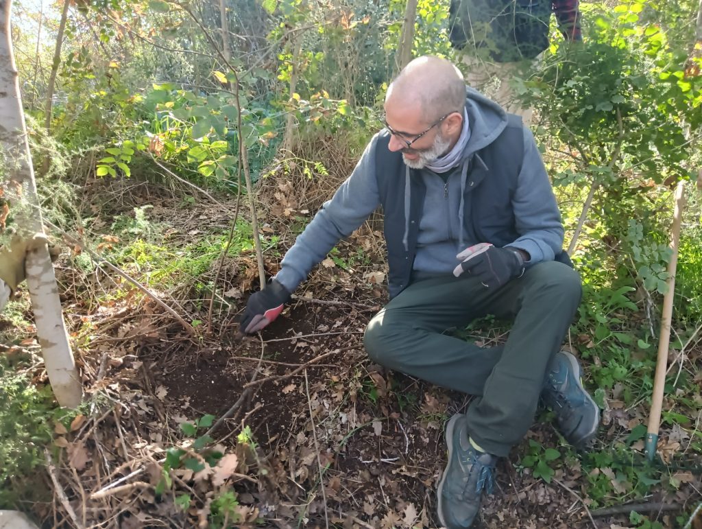 I volontari archeologici di Cerveteri a lezione dall’agronomo del PACT