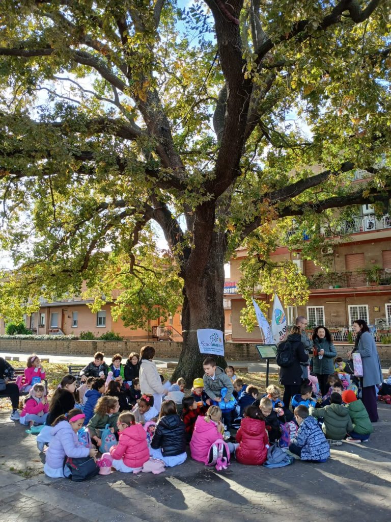 Cerveteri, tanti bambini per la Festa dell'Albero alla "Grande Quercia"