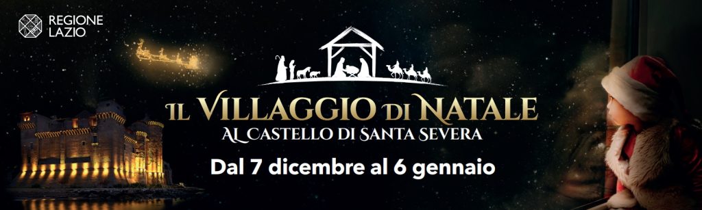 Castello di Santa Severa: aperto il  Villaggio di Natale