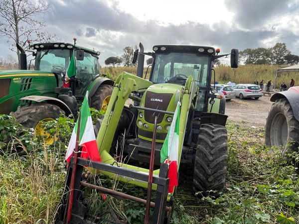 Riparte il presidio degli agricoltori a Torrimpietra, Gubetti: "Vicinanza alla categoria"