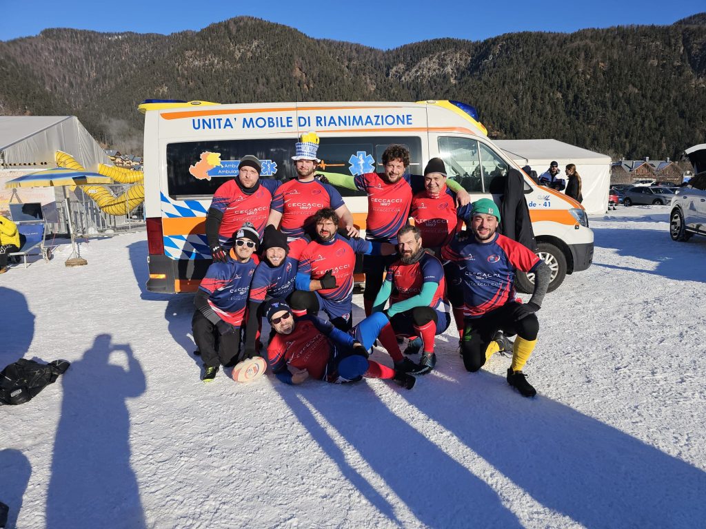 Unione Rugby Ladispoli allo Snow Rugby Tarvisio 2025 
