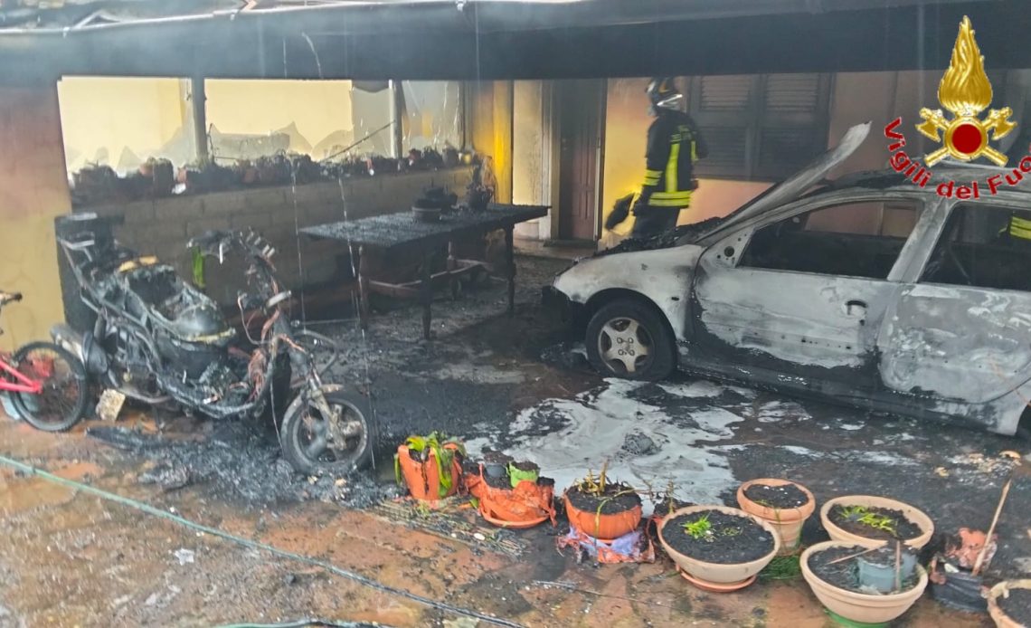 Formello, incendio in una villa bifamiliare ancora al vaglio le cause dell'accaduto