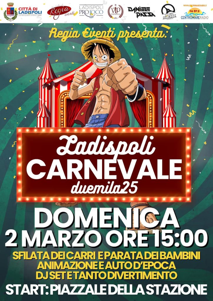 Ladispoli, tutto pronto per il carnevale