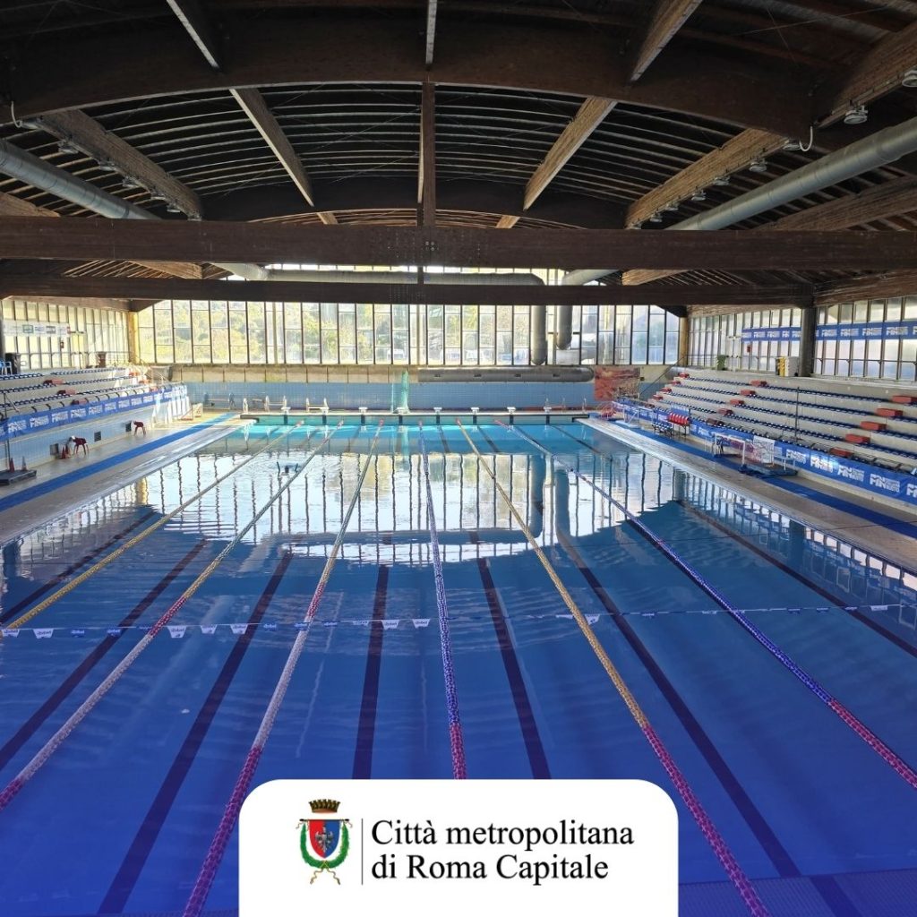 PUI Sport, 1,4 milioni di euro per l’efficientamento energetico del Pala Nuoto Marco Galli a Civitavecchia