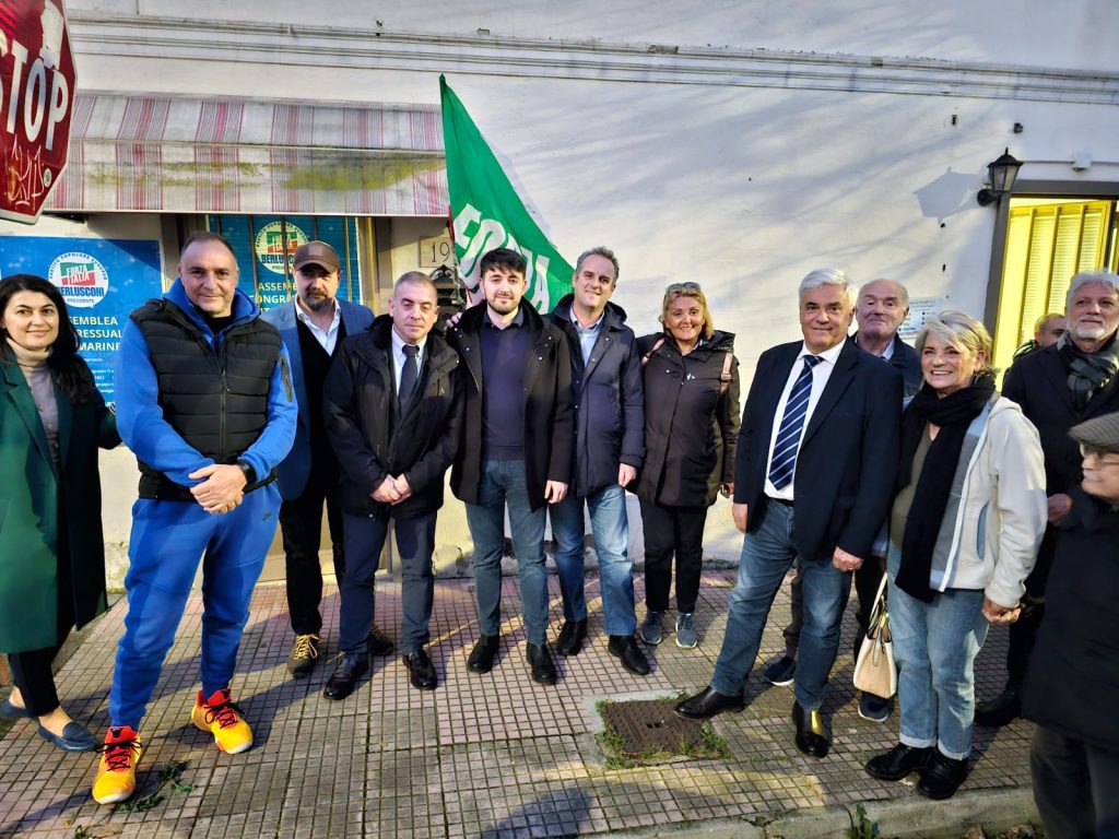 Si è svolto ieri il congresso di Forza Italia a Santa Marinella