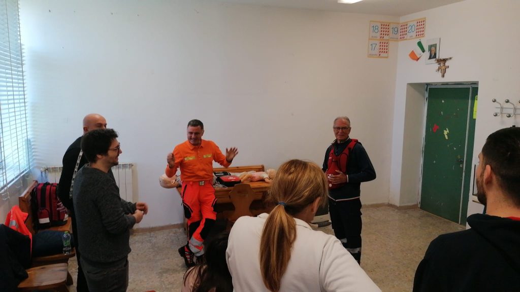 Cerveteri, partecipazione e grande attenzione per il corso Blsd della Protezione Civile Comunale