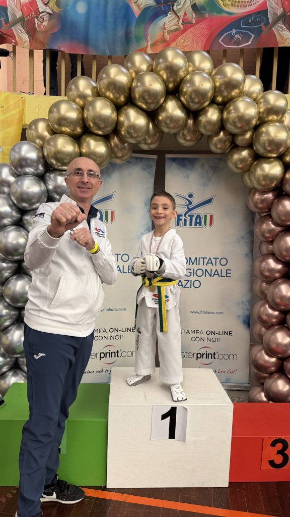 Sport e cuore: il Braccianese Francesco Curcio vince la medaglia d’oro nel Kim e Liù Centro 2025