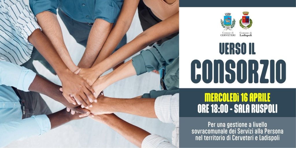 Ladispoli - Cerveteri "Verso il Consorzio”: mercoledì 16 aprile un incontro pubblico sul futuro dei servizi sociali