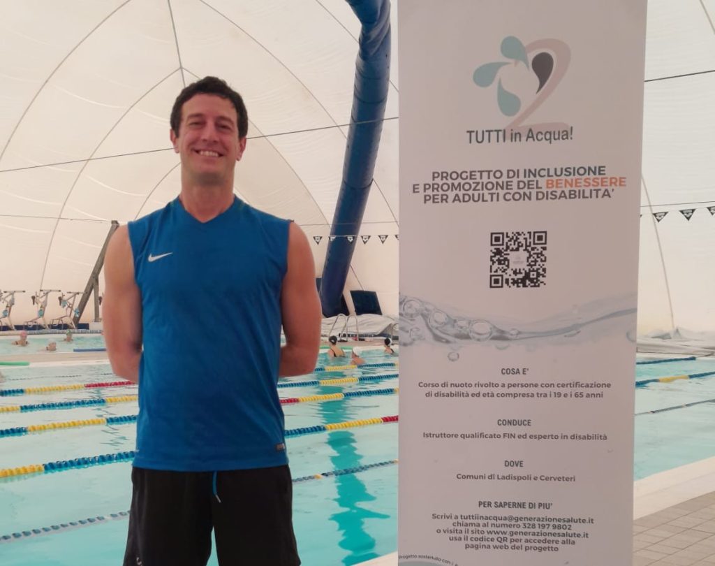Tutti in acqua: a Cerveteri e Ladispoli nuoto gratuito per adulti con disabilità
