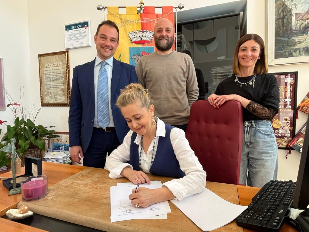 Politiche sociali, firmato ottavo patto di accreditamento al Comune di Cerveteri