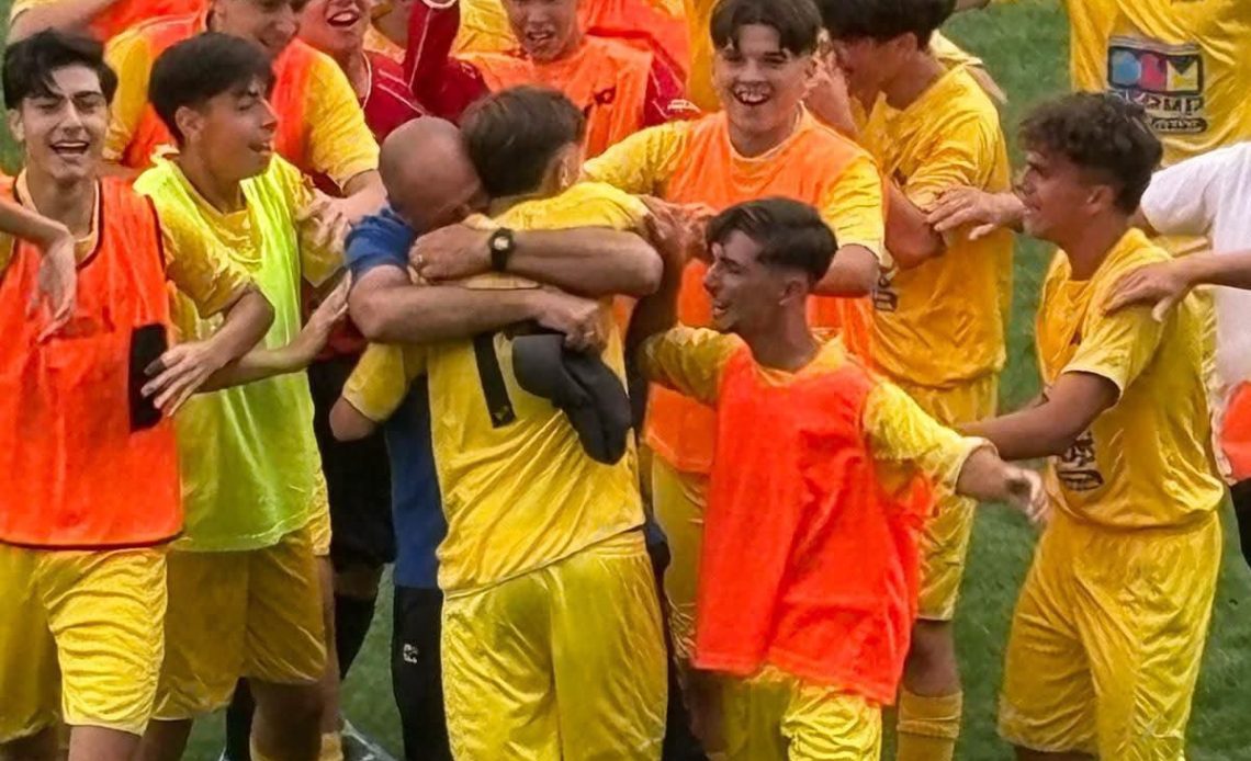 I ragazzi della RIM di Cerveteri hanno vinto il Campionato Provinciale di calcio Under 15