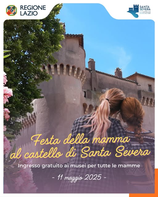 Castello di Santa Severa, oggi ingresso gratuito ai musei per tutte le mamme