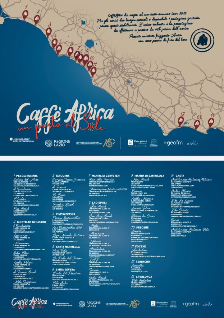 Civitavecchia, la Guardia Costiera a fianco dell’Associazione Caffè Africa per favorire un mare più inclusivo