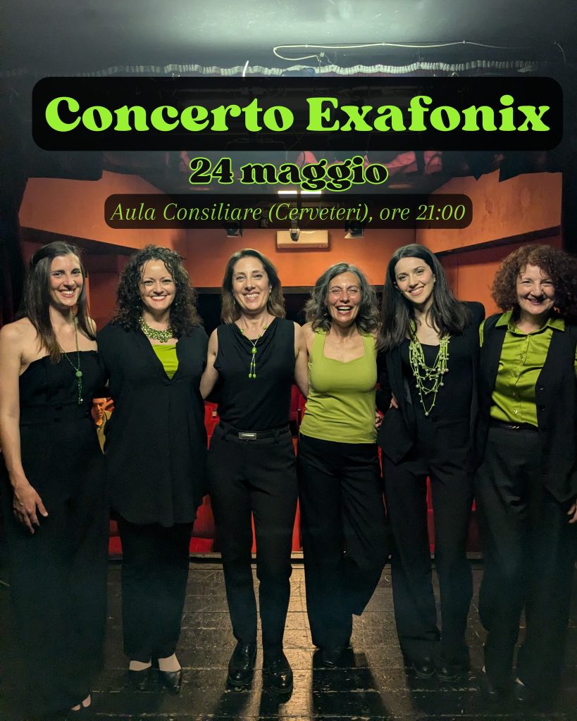 Gli Exafonix tornano a Cerveteri con un concerto tra jazz, pop e sorprese, tutti uniti dall’amore
