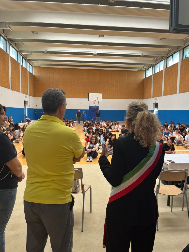 Il Sindaco Gubetti e i ragazzi dell’I.C Marina di Cerveteri incontrano Angelo Corbo, agente sopravvissuto alla strage di Capaci
