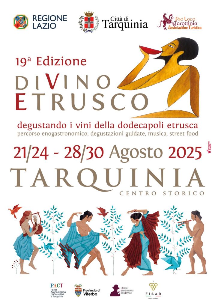 Tarquinia, torna il DiVino Etrusco