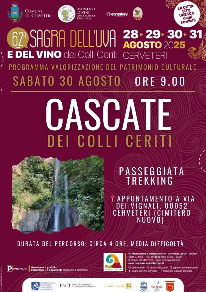 Cerveteri, tutto pronto per la 62esima Sagra dell'Uva e del Vino: il programma