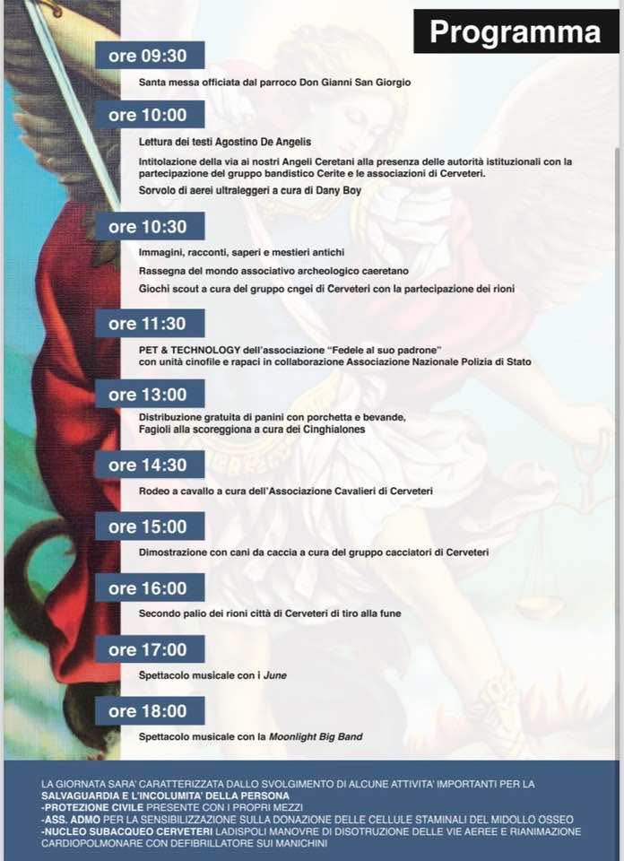 Con “Angeli Ceretani”, il 5 ottobre Cerveteri abbraccia i suoi figli scomparsi prematuramente