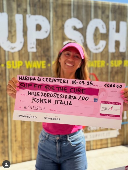 Cerveteri grande successo ieri per “Sup for the Cure”