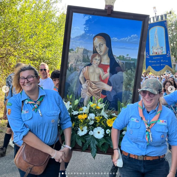 “Il silenzio non è un’opzione”. Il messaggio di pace della Sindaca Gubetti a margine del pellegrinaggio alla Madonna di Ceri