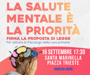 Diritto alla salute mentale, in piazza a Santa Marinella