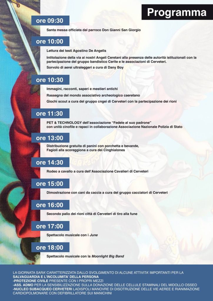 Cerveteri, domani si svolgerà la seconda edizione di “Angeli Ceretani”, che ricorda i giovani scomparsi prematuramente