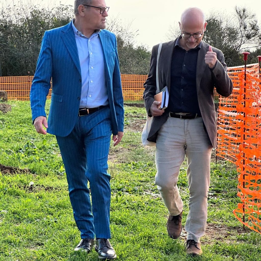 Mattinata speciale ieri alla Banditaccia. Il Direttore Generale Musei Massimo Osanna in visita al PACT