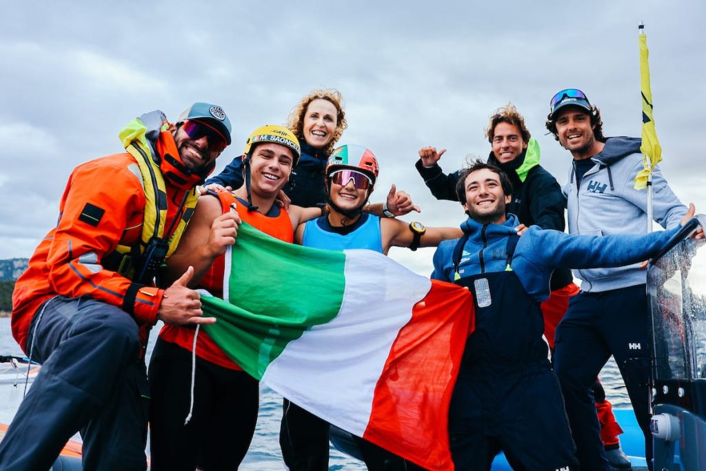 Bracciano, Mattia Saoncella Campione Europeo IQFoil youth ad Arzachena