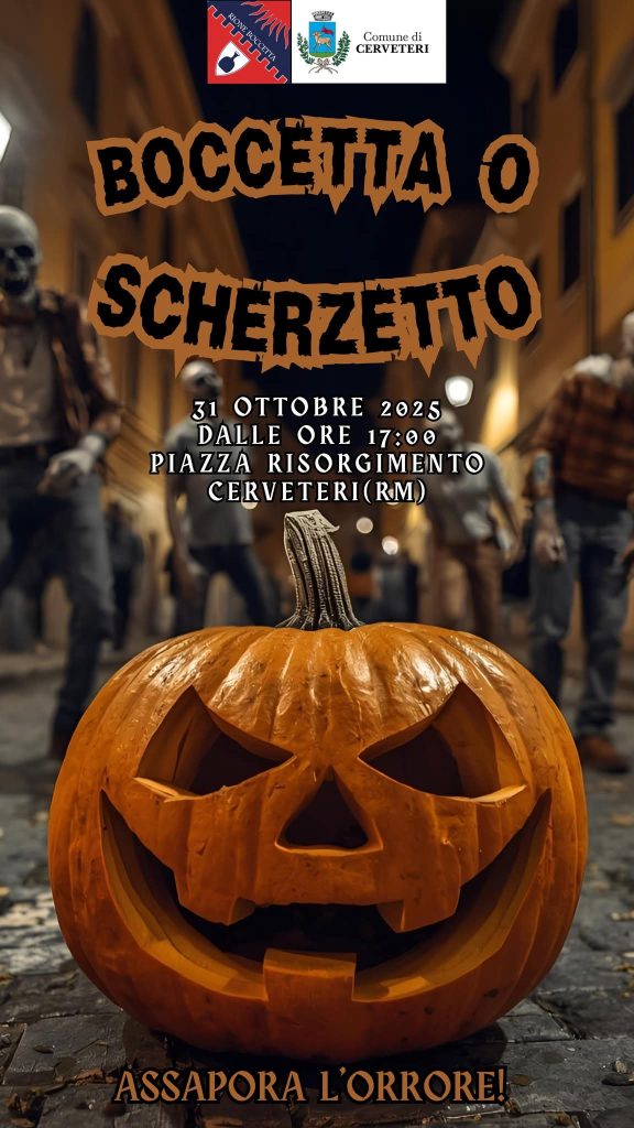 "Boccetta o scherzetto", venerdì torna a Cerveteri il percorso dell'orrore