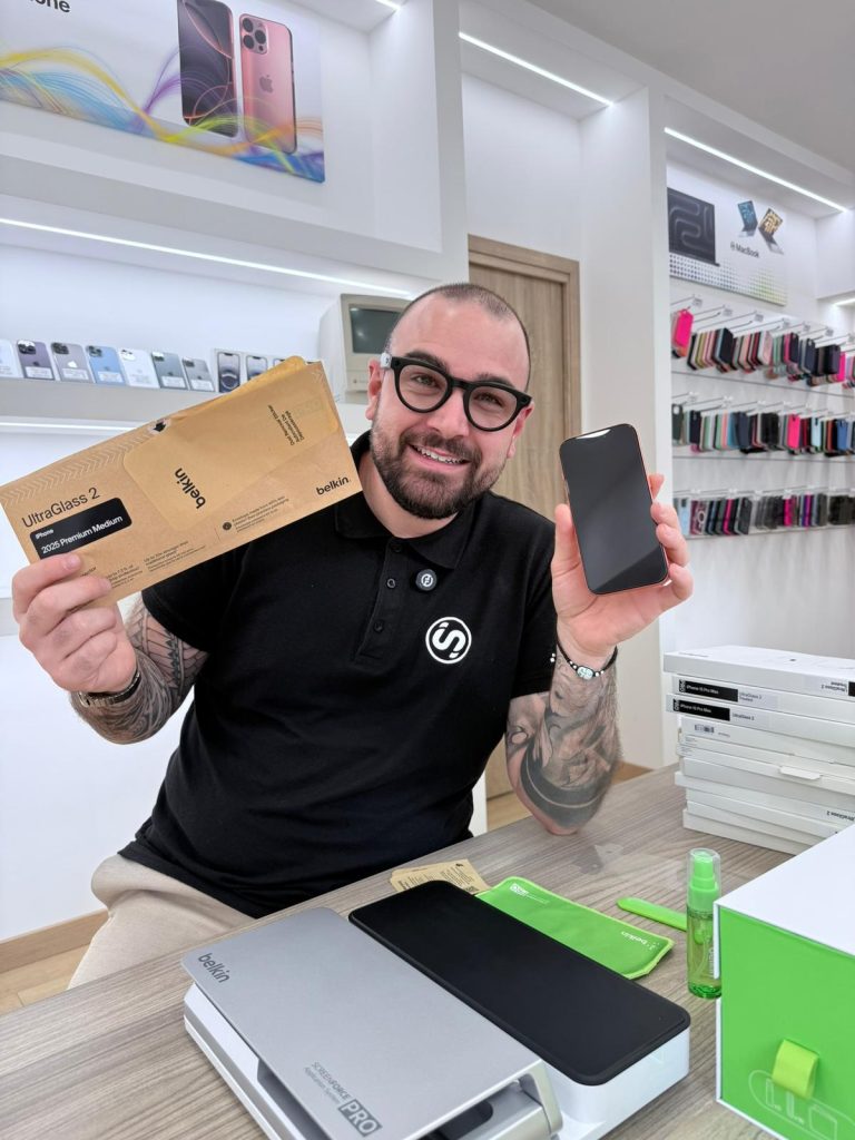 Ladispoli: da Innova Store arrivano gli UltraGlass di Belkin, esclusiva Apple