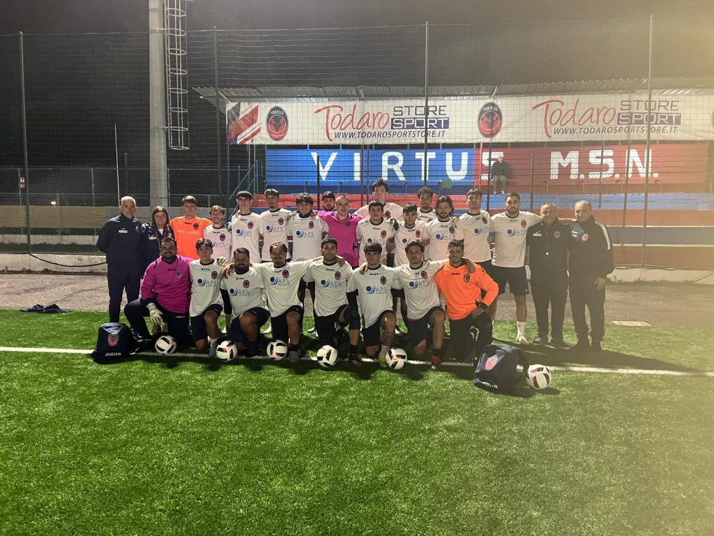 Calcio, la Virtus Marina di San Nicola festeggia, con tripletta, la prima vittoria