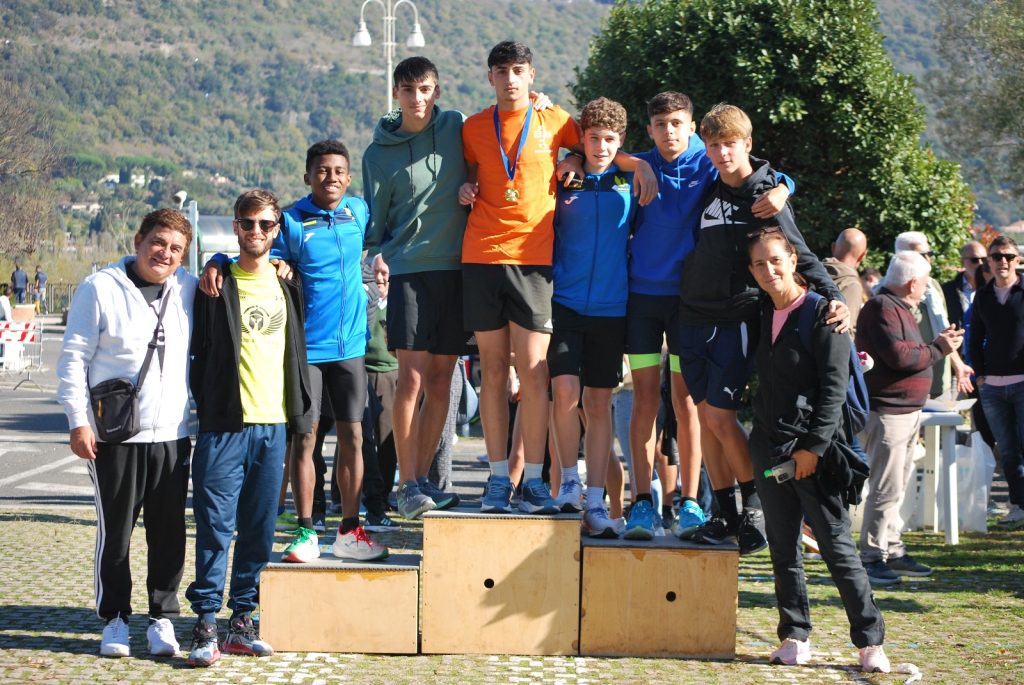 Alessio Fantini campione regionale di corsa su strada a Castel Gandolfo