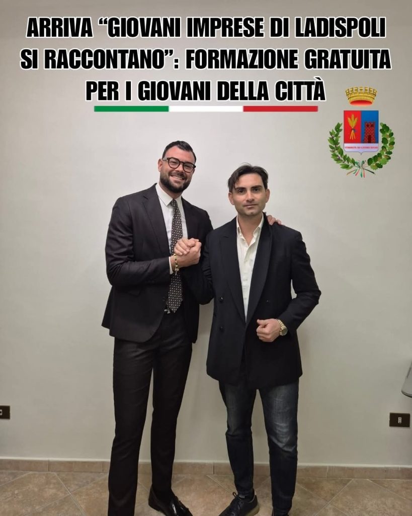 Arriva "Giovani Imprese di Ladispoli si raccontano": formazione gratuita per i giovani della città
