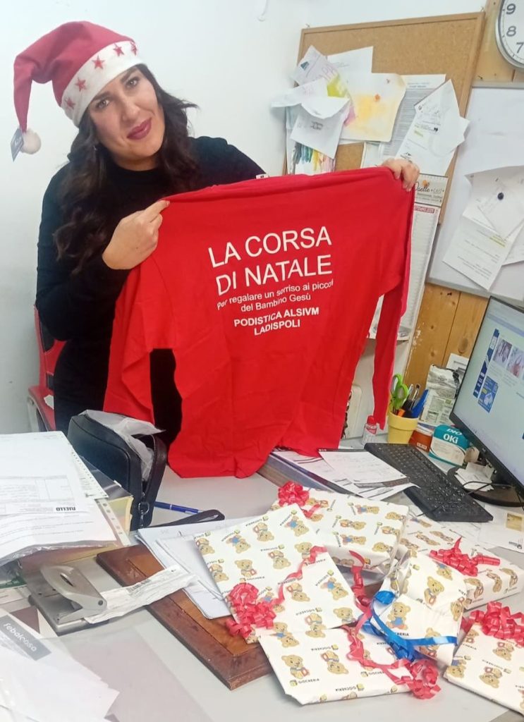 Il 13 dicembre, con la “Corsa di Natale”, Ladispoli torna a correre per donare un sorriso ai bambini del Bambino Gesù