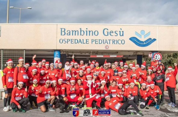Il 13 dicembre, con la “Corsa di Natale”, Ladispoli torna a correre per donare un sorriso ai bambini del Bambino Gesù