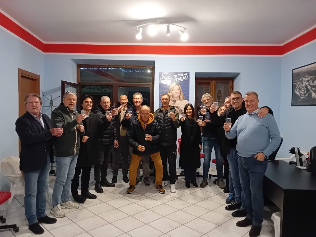Cerveteri, Centrodestra riunito per un brindisi di Natale