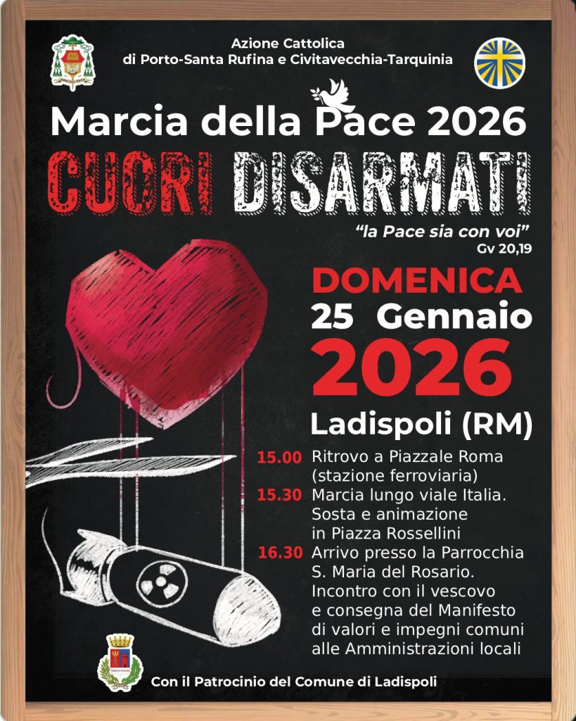 Ladispoli, domani la Marcia della pace