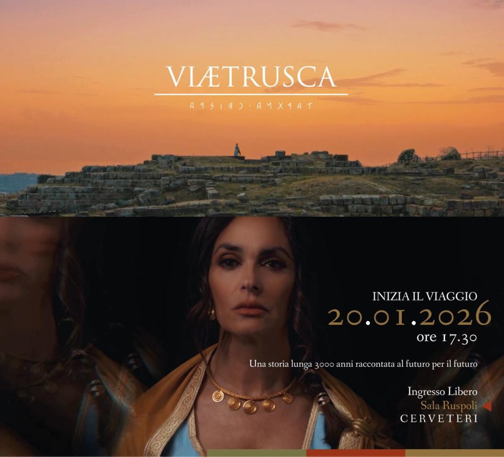 Una web app con Maria Grazia Cucinotta per promuovere il sito Unesco: martedì a Cerveteri la presentazione de “La Via Etrusca”
