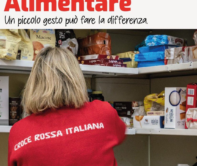 Raccolta alimentare a Cerveteri: l’impegno della Croce Rossa per le famiglie del territorio