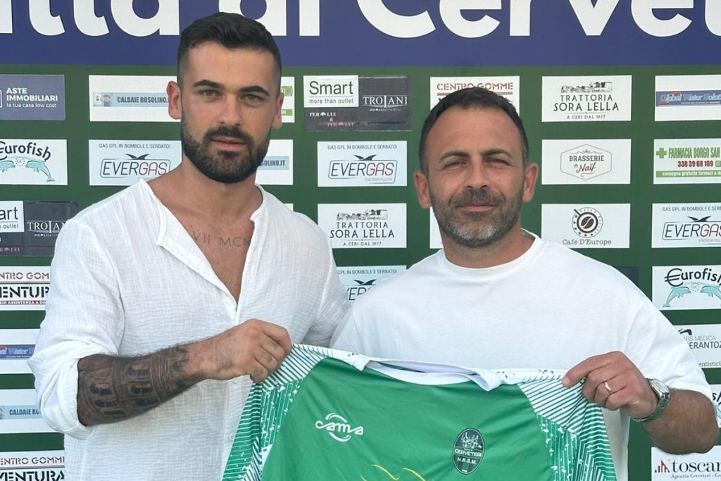 Cerveteri, la garanzia in porta è  "Ciaccia Portierone". I tifosi lo ribattezzano Sgriccia come il portiere negli anni della serie C