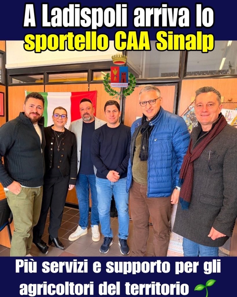 Ladispoli, arriva lo sportello CAA Sinalp