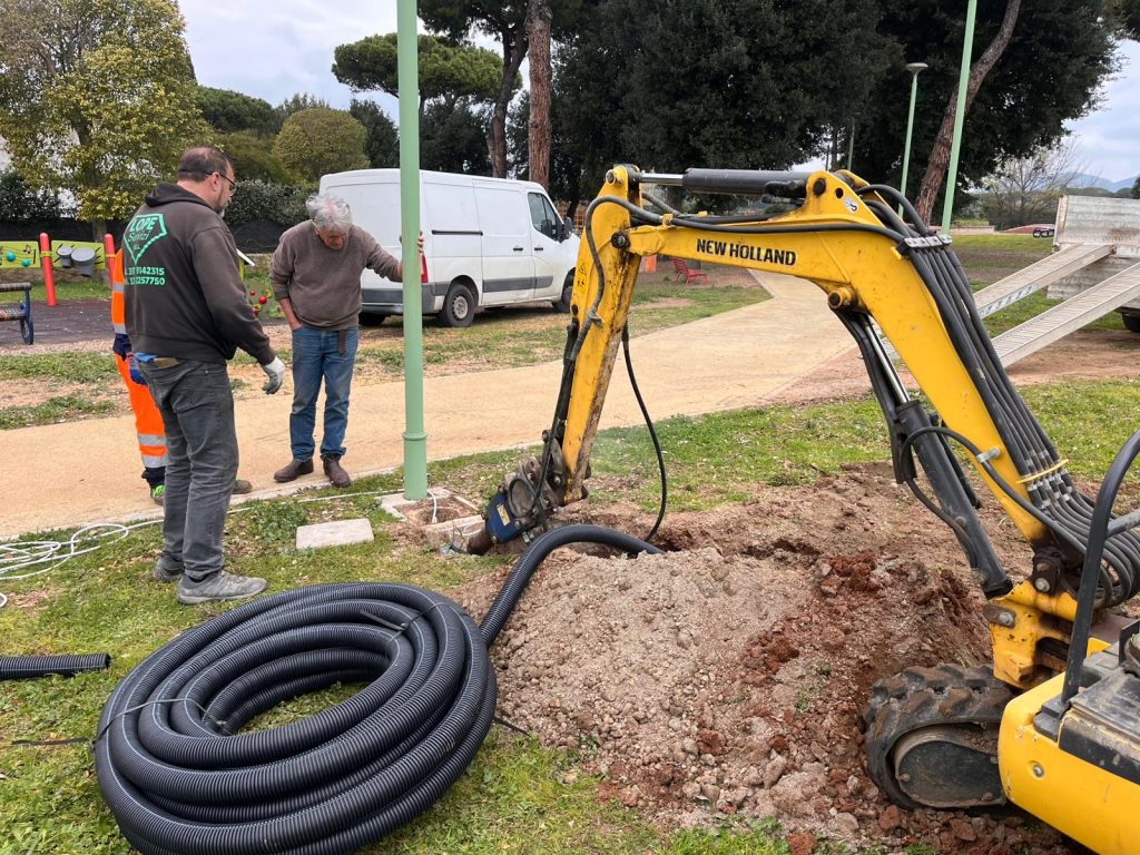 Cerveteri, conclusi i lavori di illuminazione al Parco Vannini di Cerenova