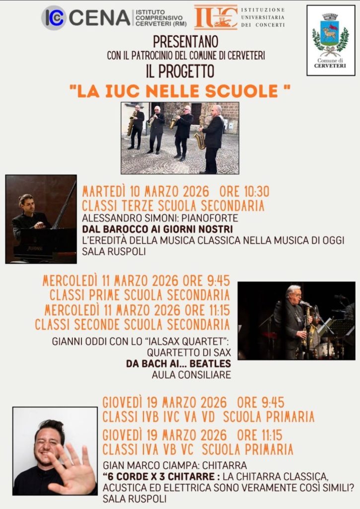 Note di Storia e Passione: Lo Ialsax Quartet Incanta gli Studenti di Cerveteri