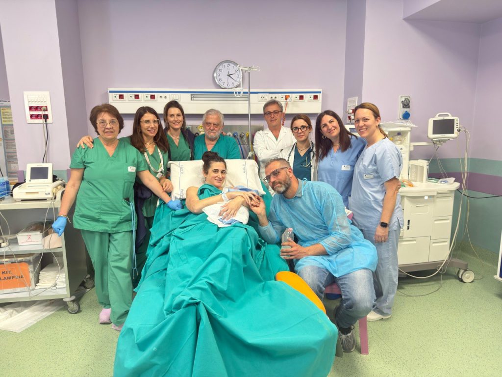 Civitavecchia, al San Paolo nasce Leandro. È il primo parto indolore dell’ospedale