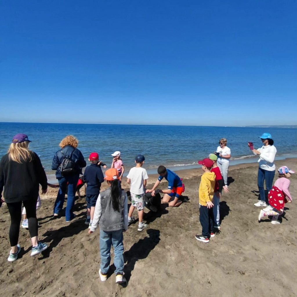 Cani da salvataggio e sicurezza in mare. Lezione speciale per gli alunni di Marina di Cerveteri